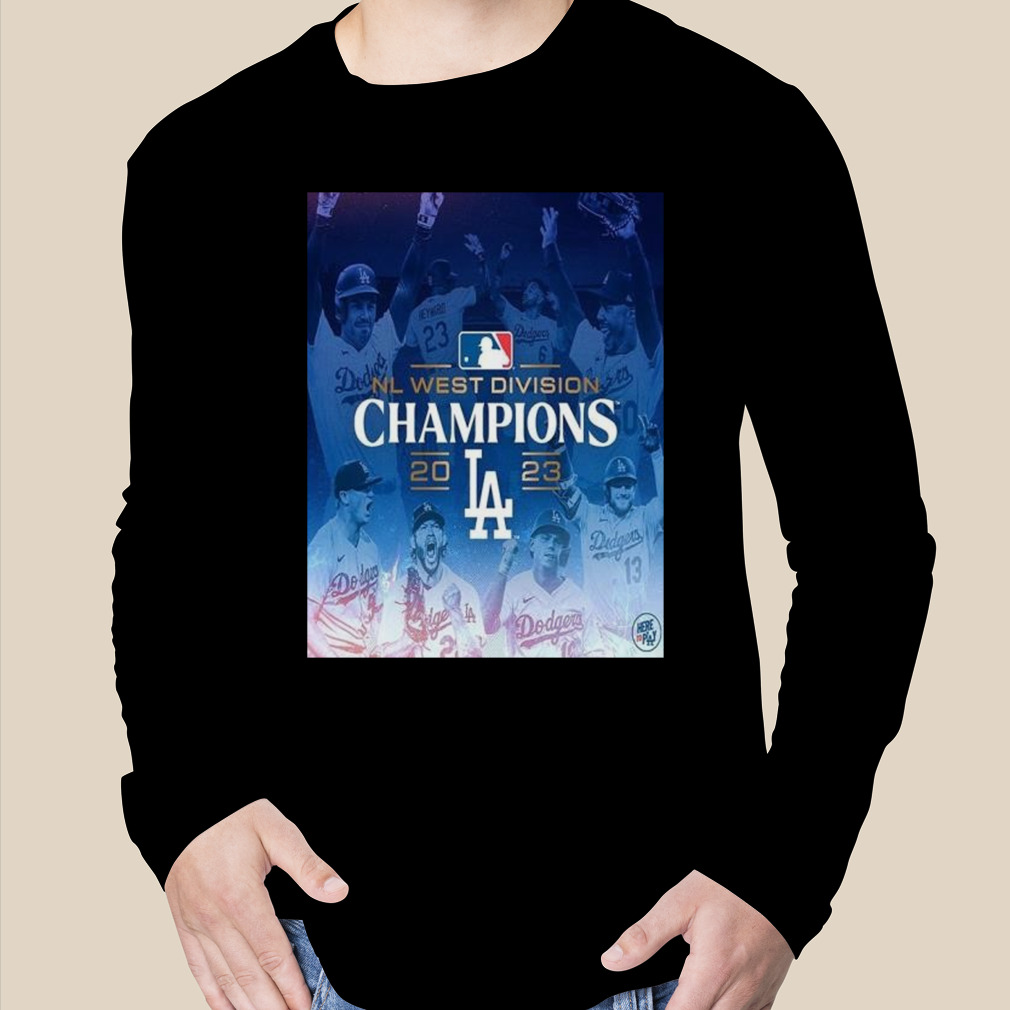 2023 MLB NL West Champions The Los Angeles Dodgers Poster Shirt