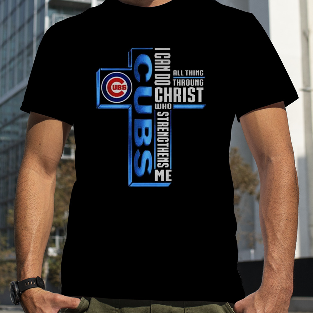 Cross Chicago Cubs I Can Do All Things through Christ Who