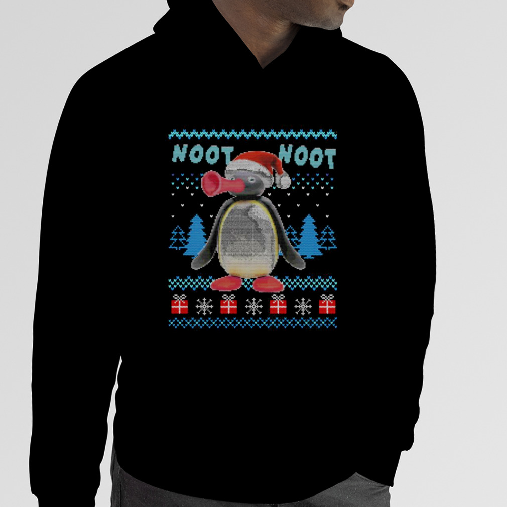 Funny Christmas Pingu Meme Xmas shirt