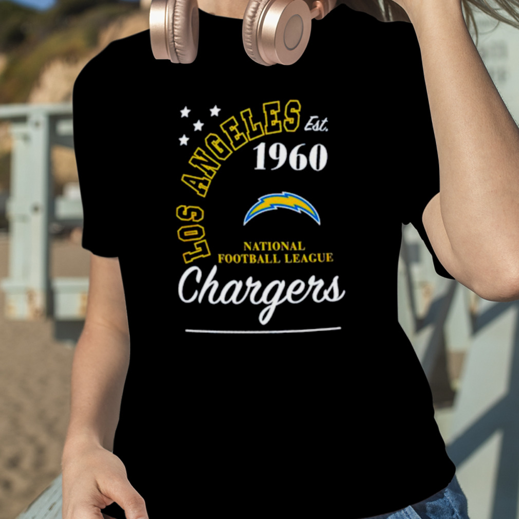 Los angeles chargers est 1960 national football league shirt, hoodie,  sweater, long sleeve and tank top