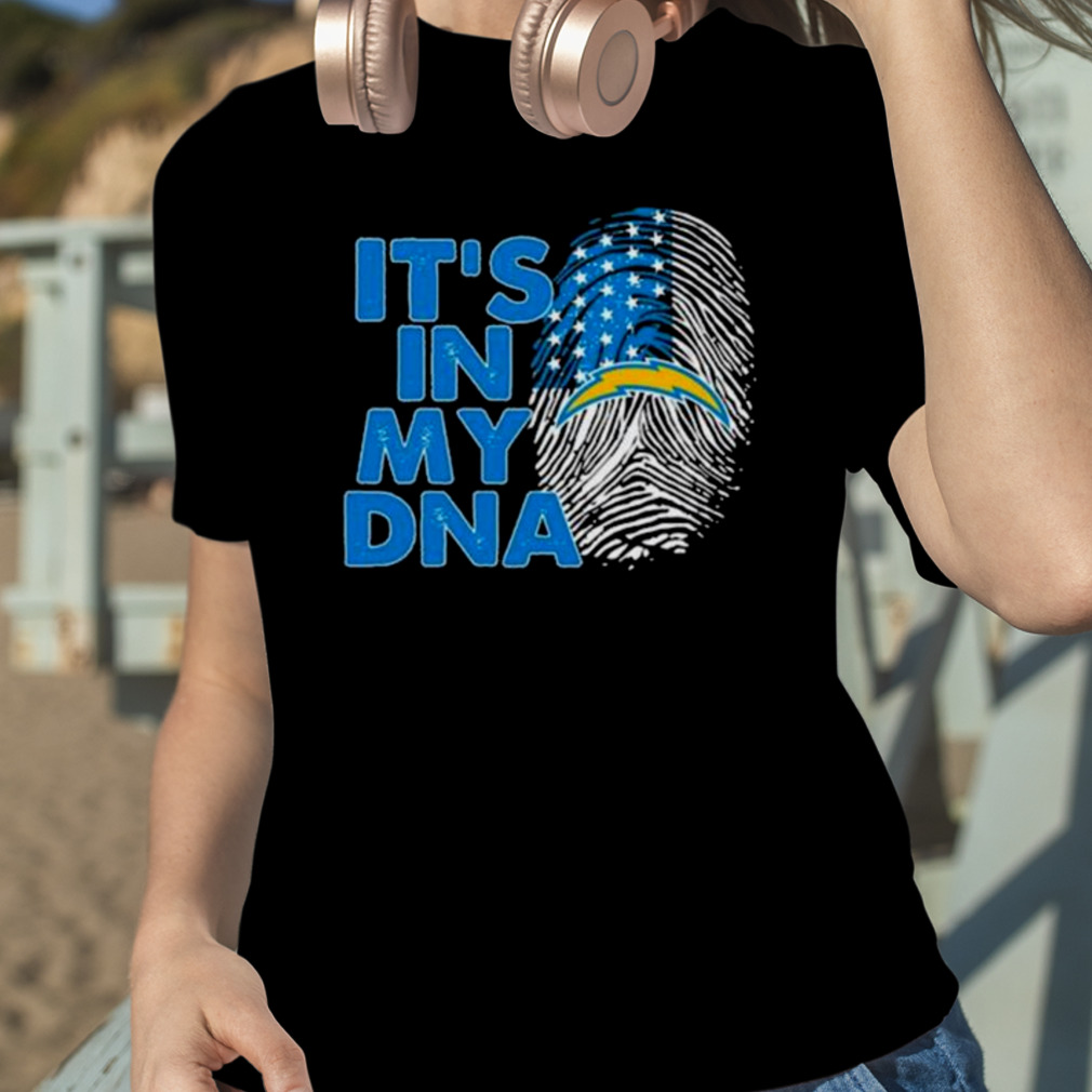 The Los Angeles Chargers Its In My Dna Football T-Shirt - T-shirts Low Price