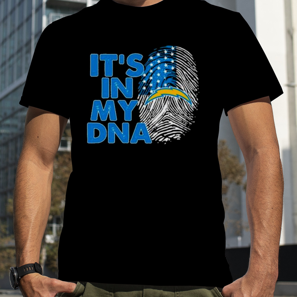 The Los Angeles Chargers Its In My Dna Football T-Shirt - T-shirts Low Price