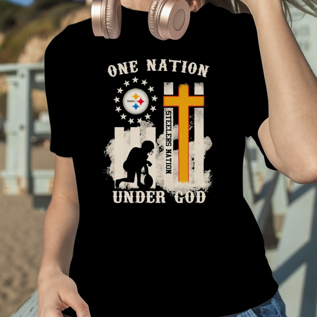 Pittsburgh Steelers One Nation Under God 2023 Comfort Colors Shirt