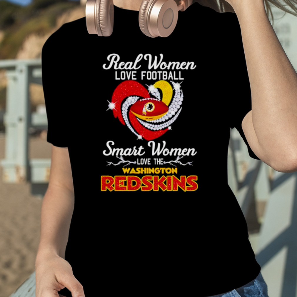 Real Women Love Football Washington Redskins T-shirt - Shibtee