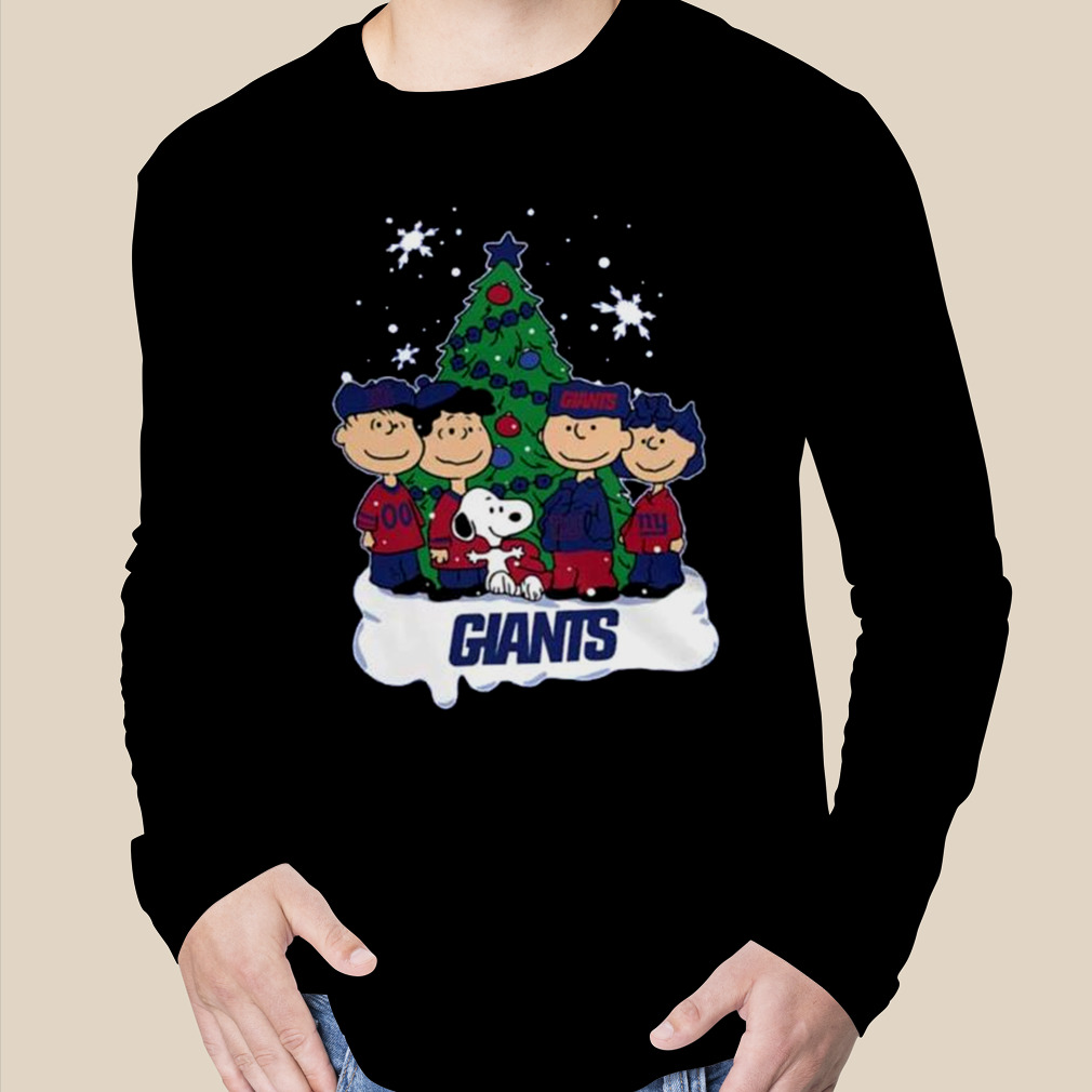 The Peanuts Characters New York Giants Christmas 2023 Shirt