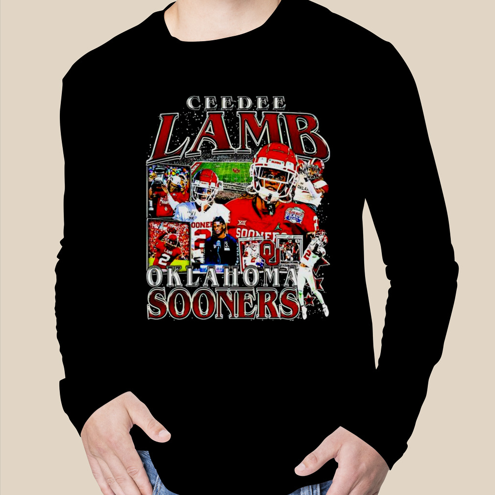 Ceedee Lamb Oklahoma Sooners retro shirt - Guineashirt Premium ™ LLC