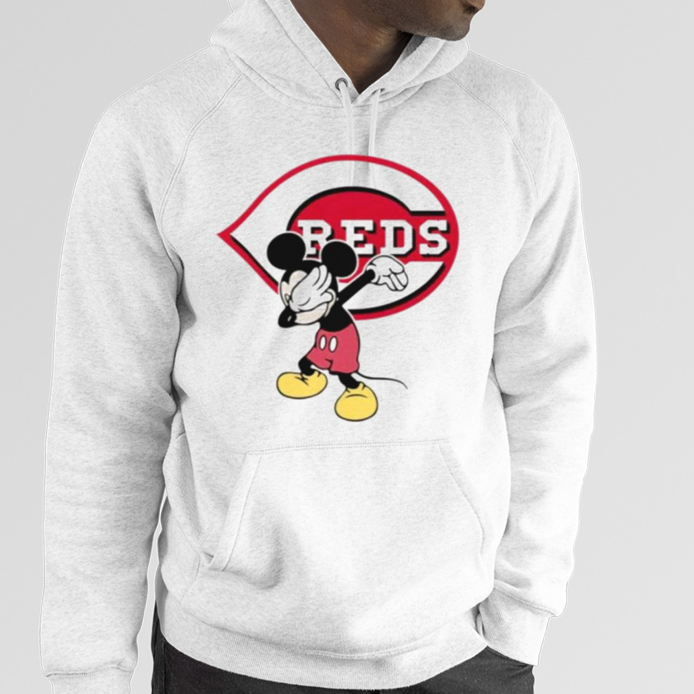 Cincinnati Reds MLB Baseball Dabbing Mickey Disney Sports T Shirt