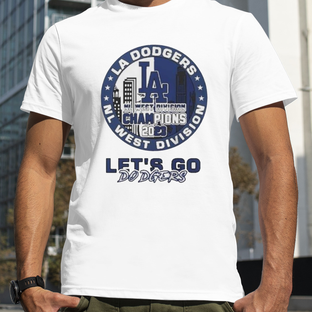 Los Angeles Dodgers Nl West Division Champions 2023 Let'S Go Dodgers Shirt,  hoodie, longsleeve, sweater