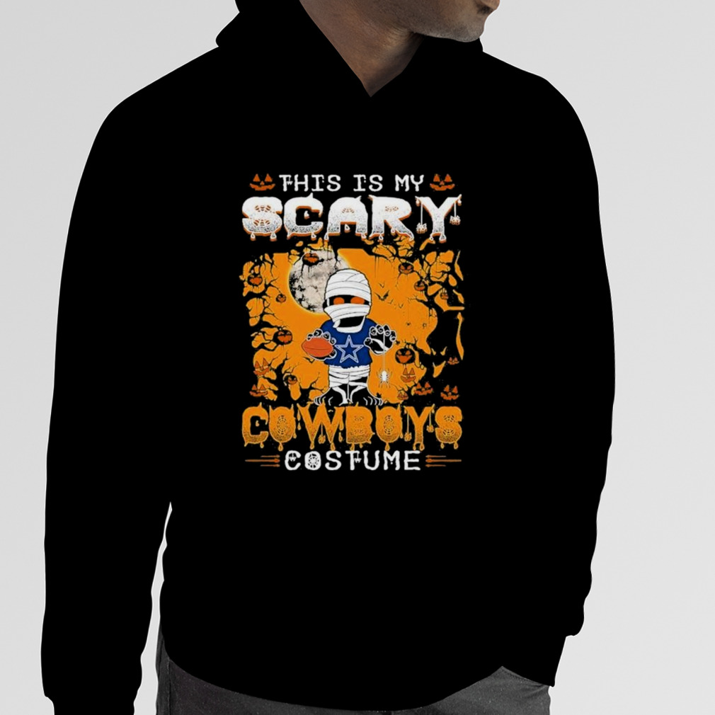 Dallas Cowboys Scary Face Halloween Jersey Hoodie, T-shirt - Tagotee