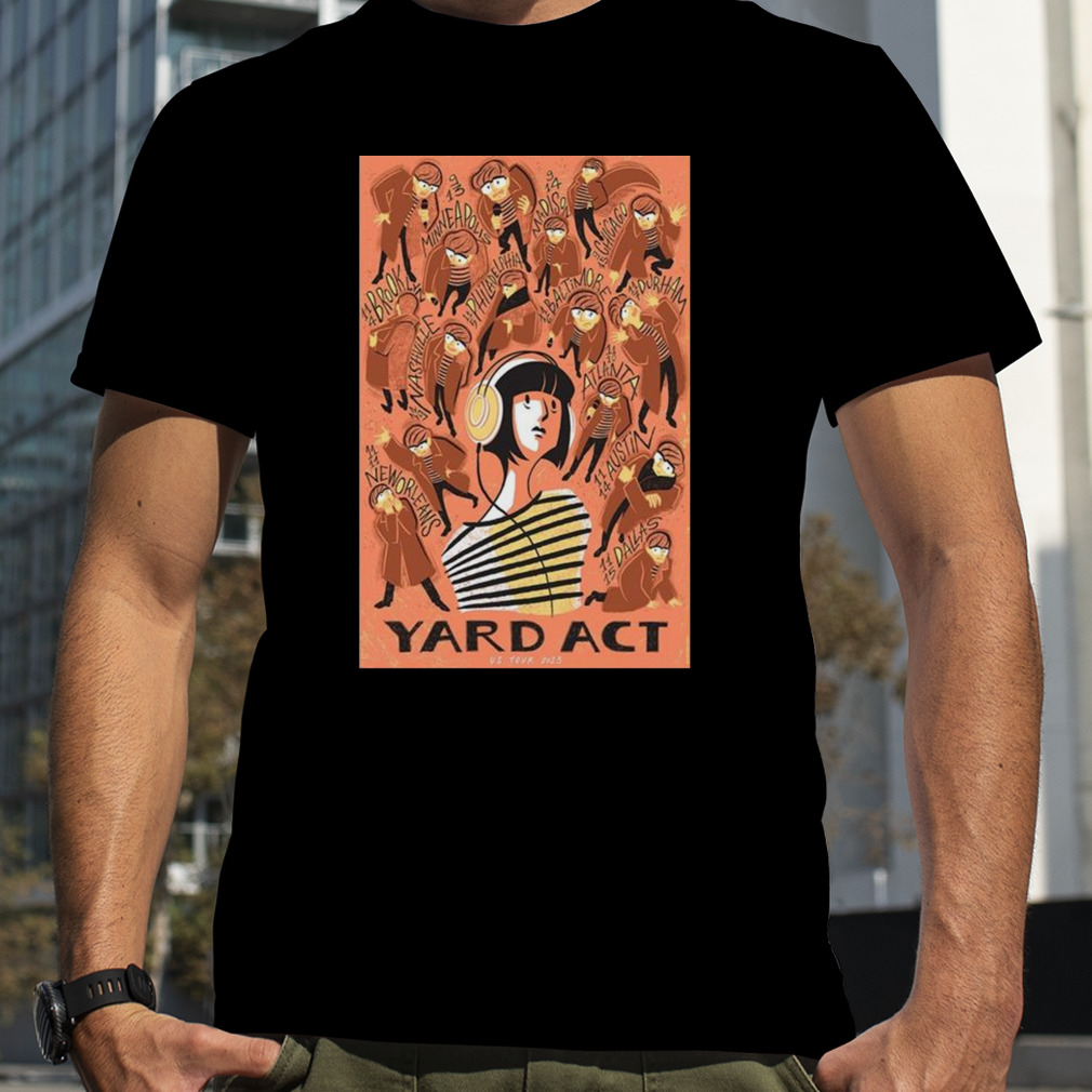 Yard Act World Tour Us 2023 T-shirt