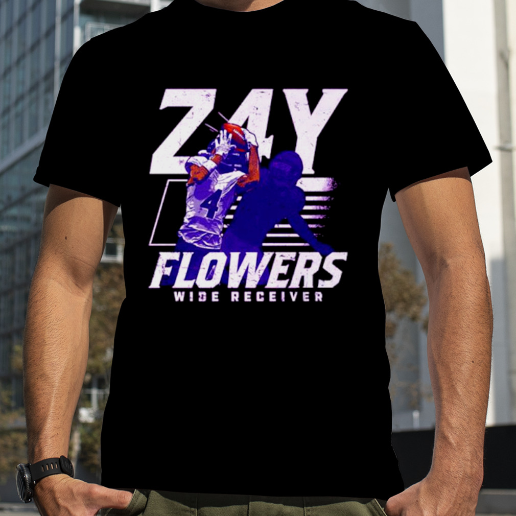 Zay Flowers Baltimore player football shirt