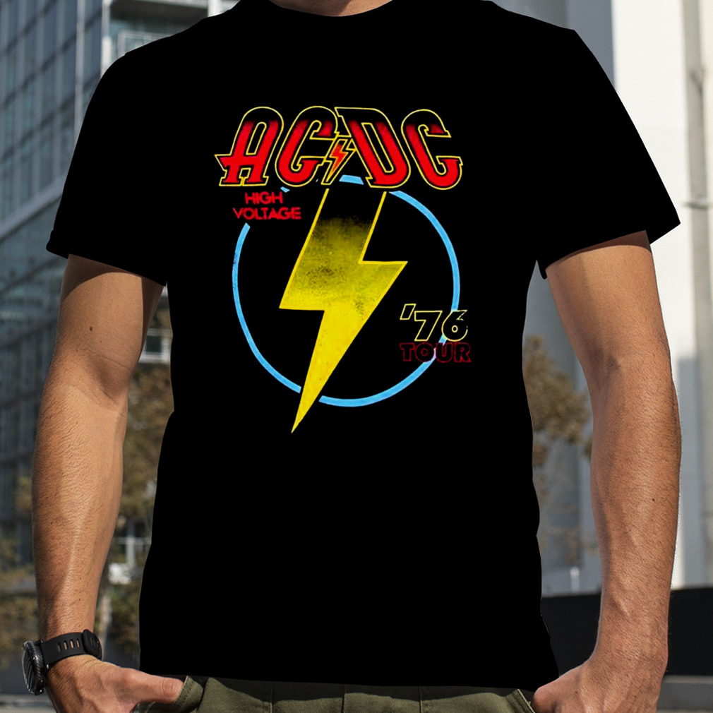 AC-DC High Voltage ’76 Tour T-Shirt