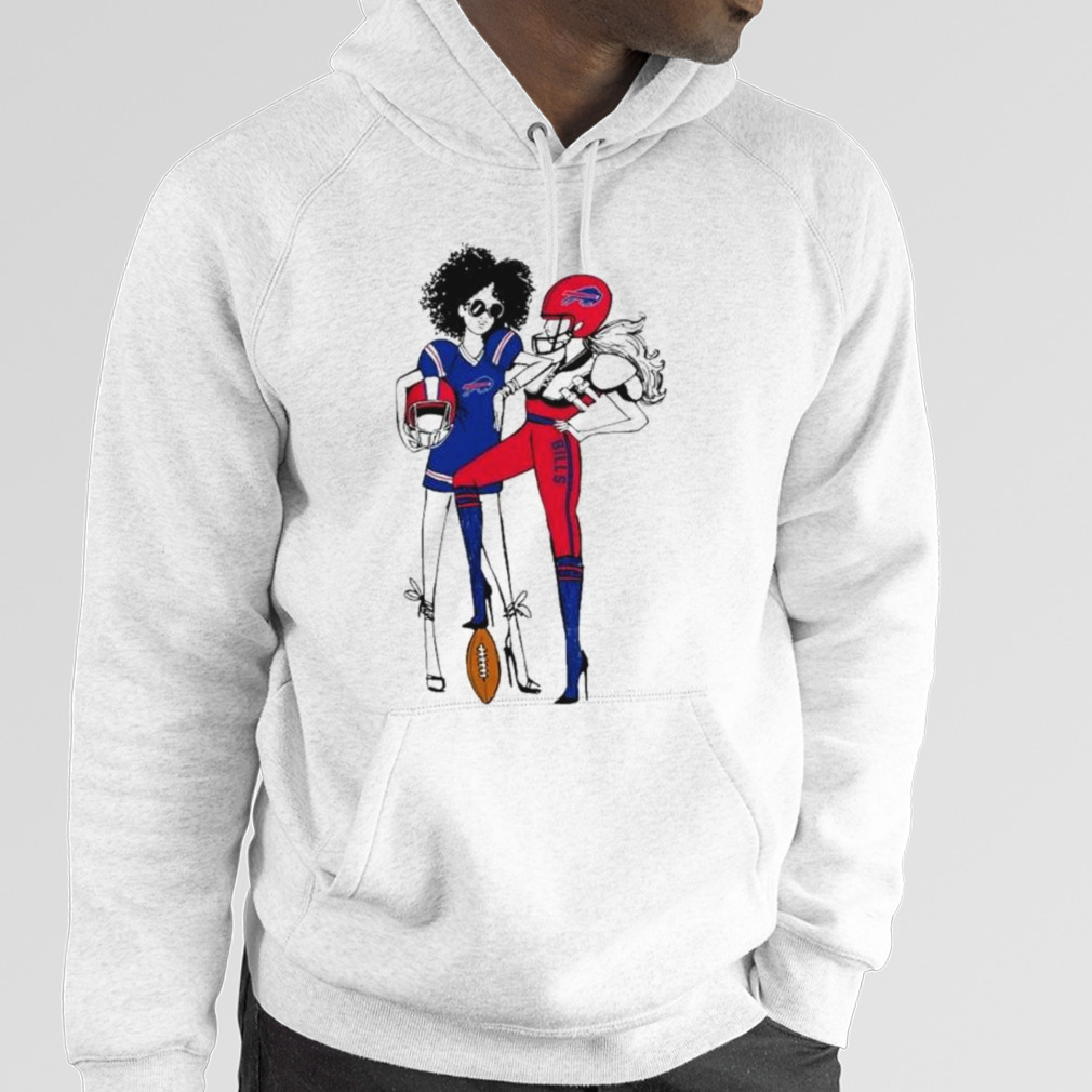 G Iii 4her By Carl Banks Heather Gray Buffalo Bills Football Girls