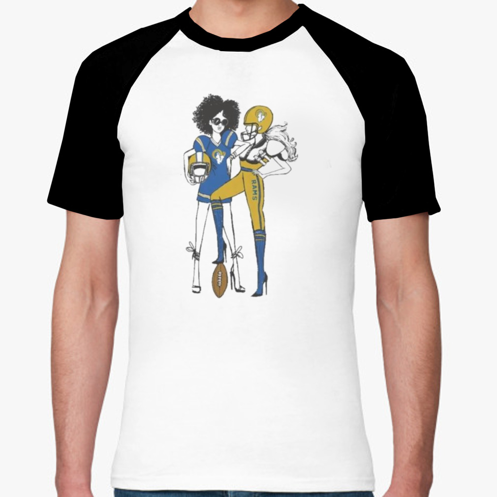 Los Angeles Rams G III 4Her By Carl Banks Heather Gray Football Girls T  Shirt - Limotees