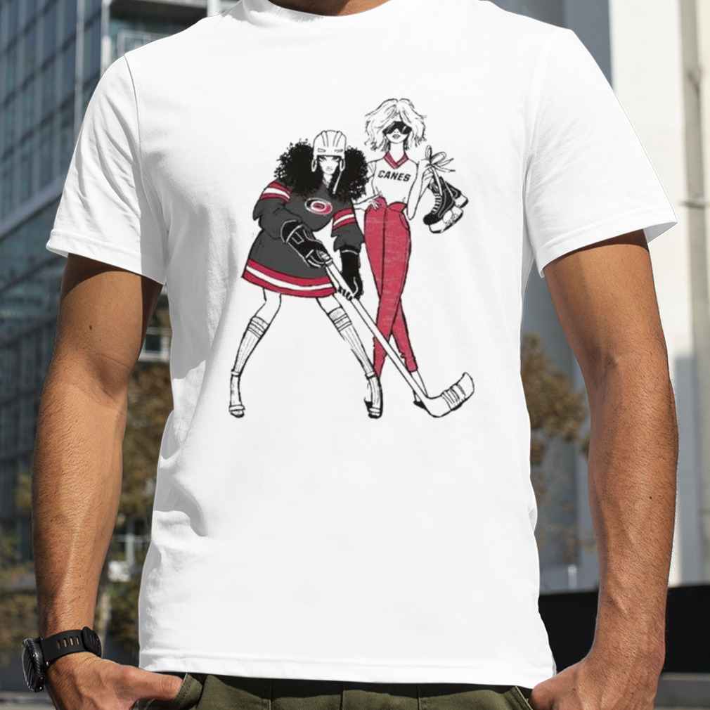 G-III 4Her by Carl Banks Heather Gray Carolina Hurricanes Hockey Girls T-Shirt