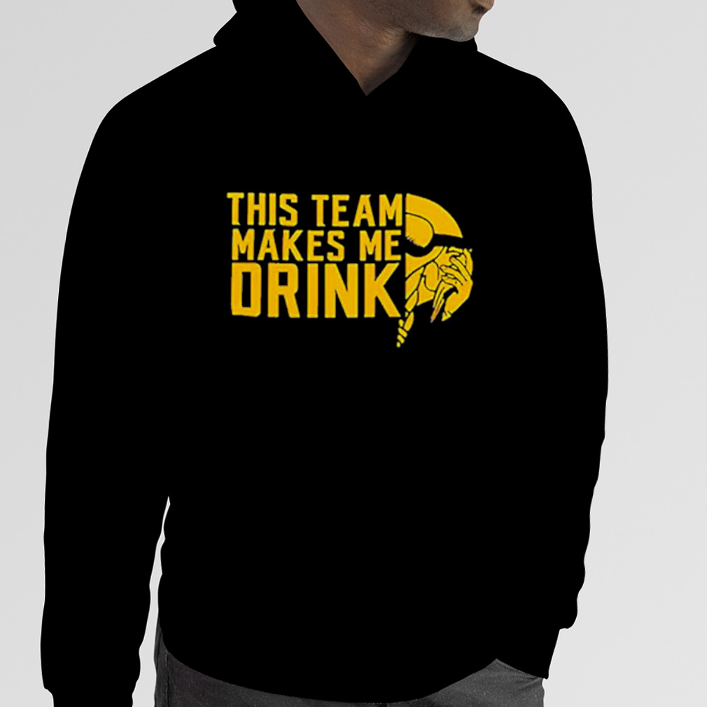 This Team Makes Me Drink Redskins Sweatshirt 