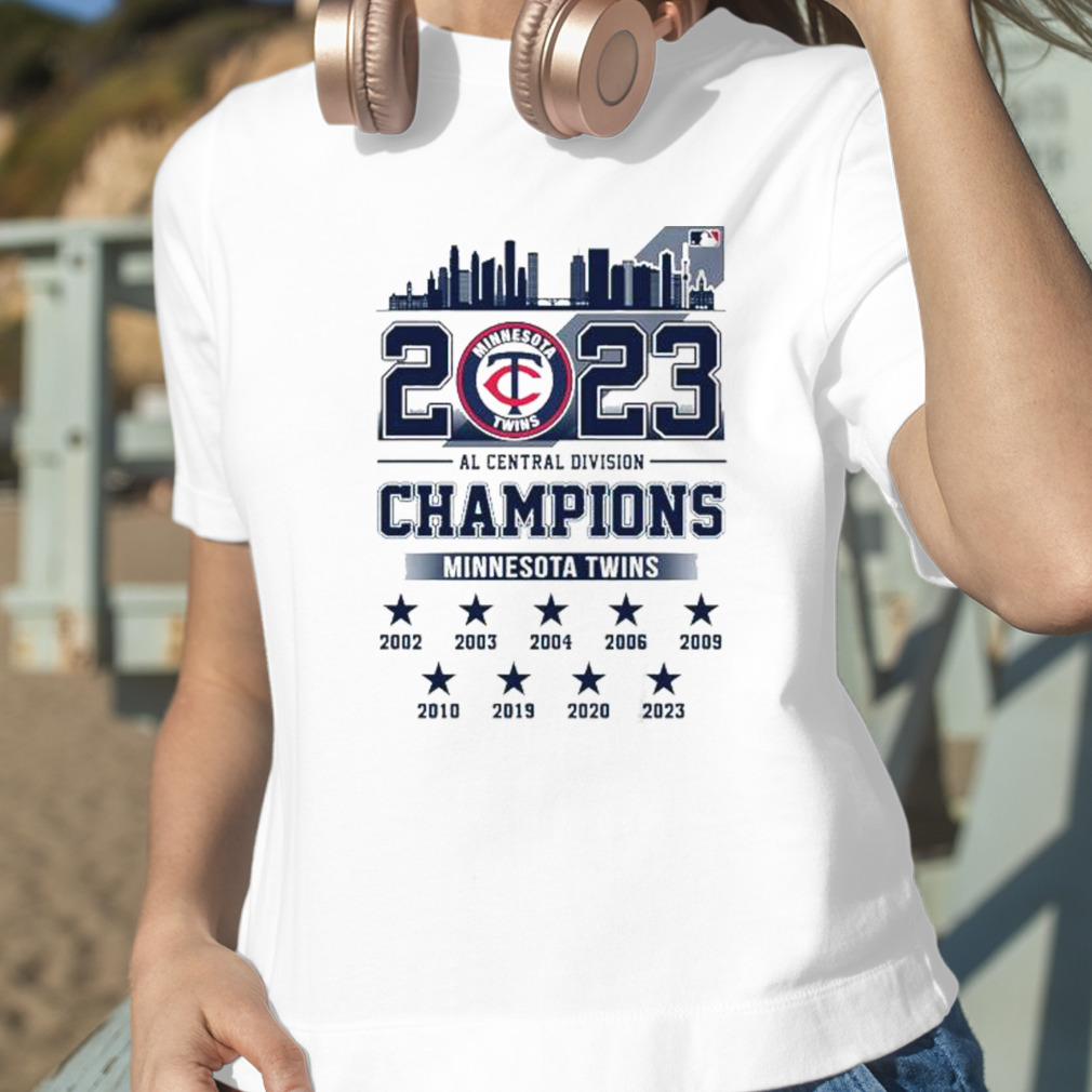 Minnesota 2023 Twins Al Central Division Champions Shirt, hoodie,  longsleeve, sweatshirt, v-neck tee