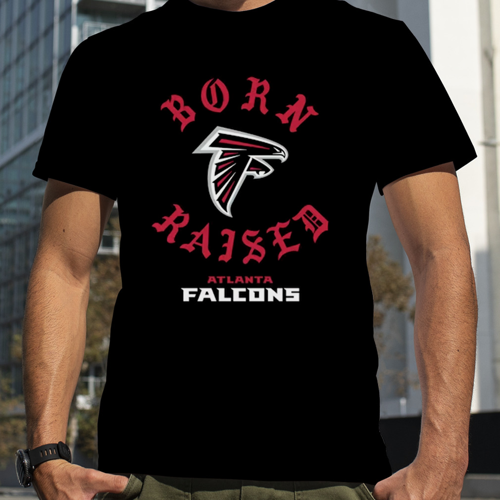 Atlanta Falcons Born X Raised 2023 T Shirt