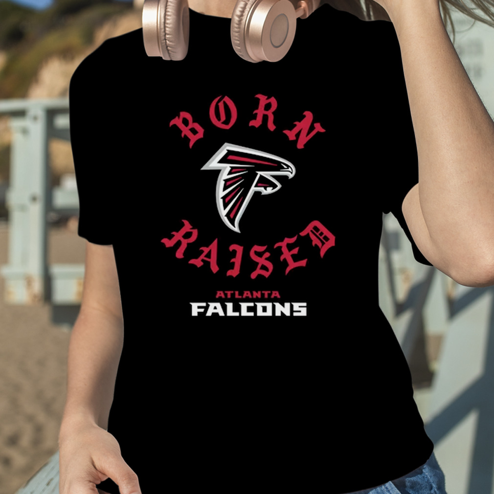 Atlanta Falcons Born X Raised 2023 T Shirt