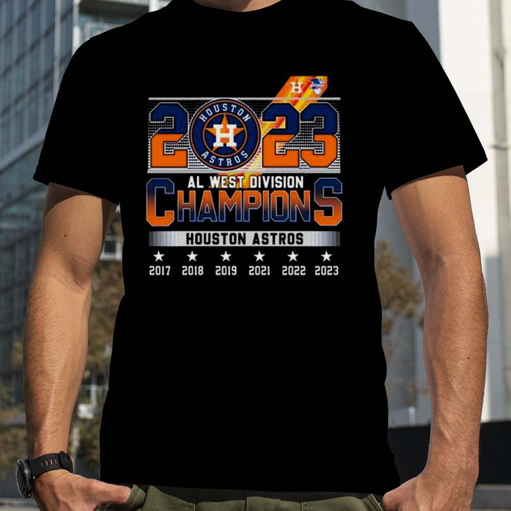 Houston Astros Al West Division Champions 2023 Shirt - Teeducks