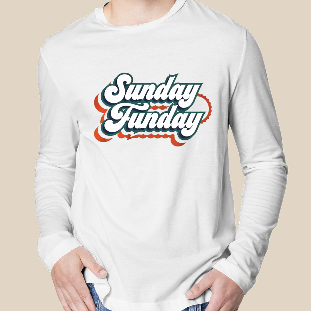 Miami Dolphins Shirt Sunday Funday Football Shirt Miami 