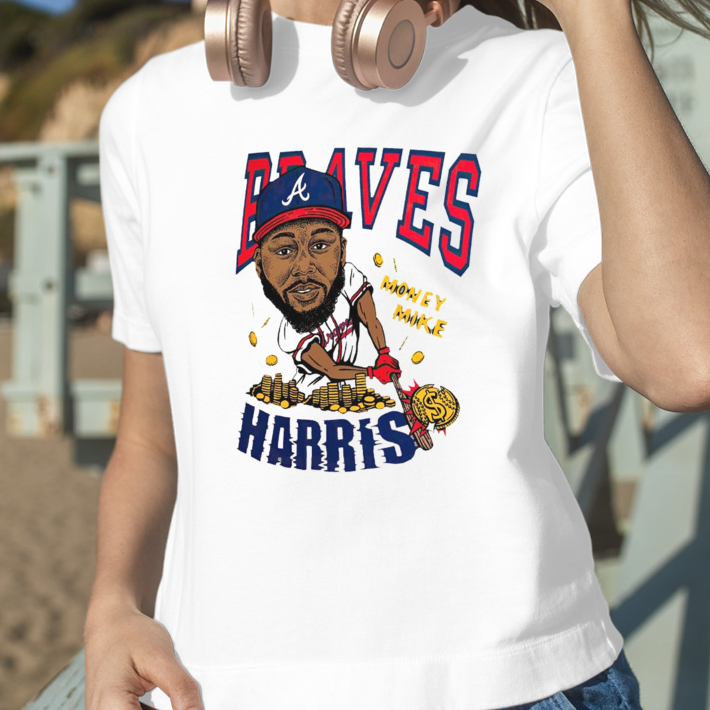 Michael Harris Ii Atlanta Braves Money Mike Caricature Shirt - Limotees