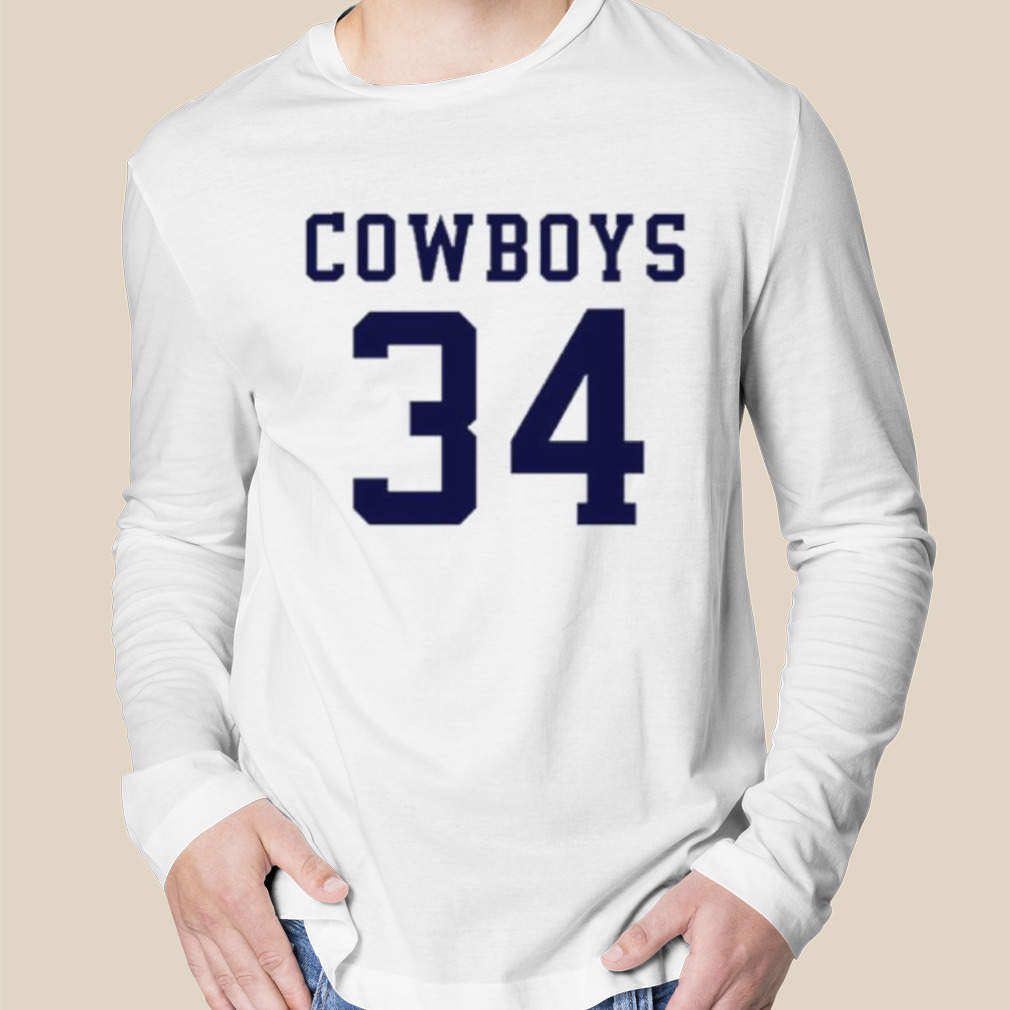 Dallas Cowboys Long Sleeve Practice Tee - White