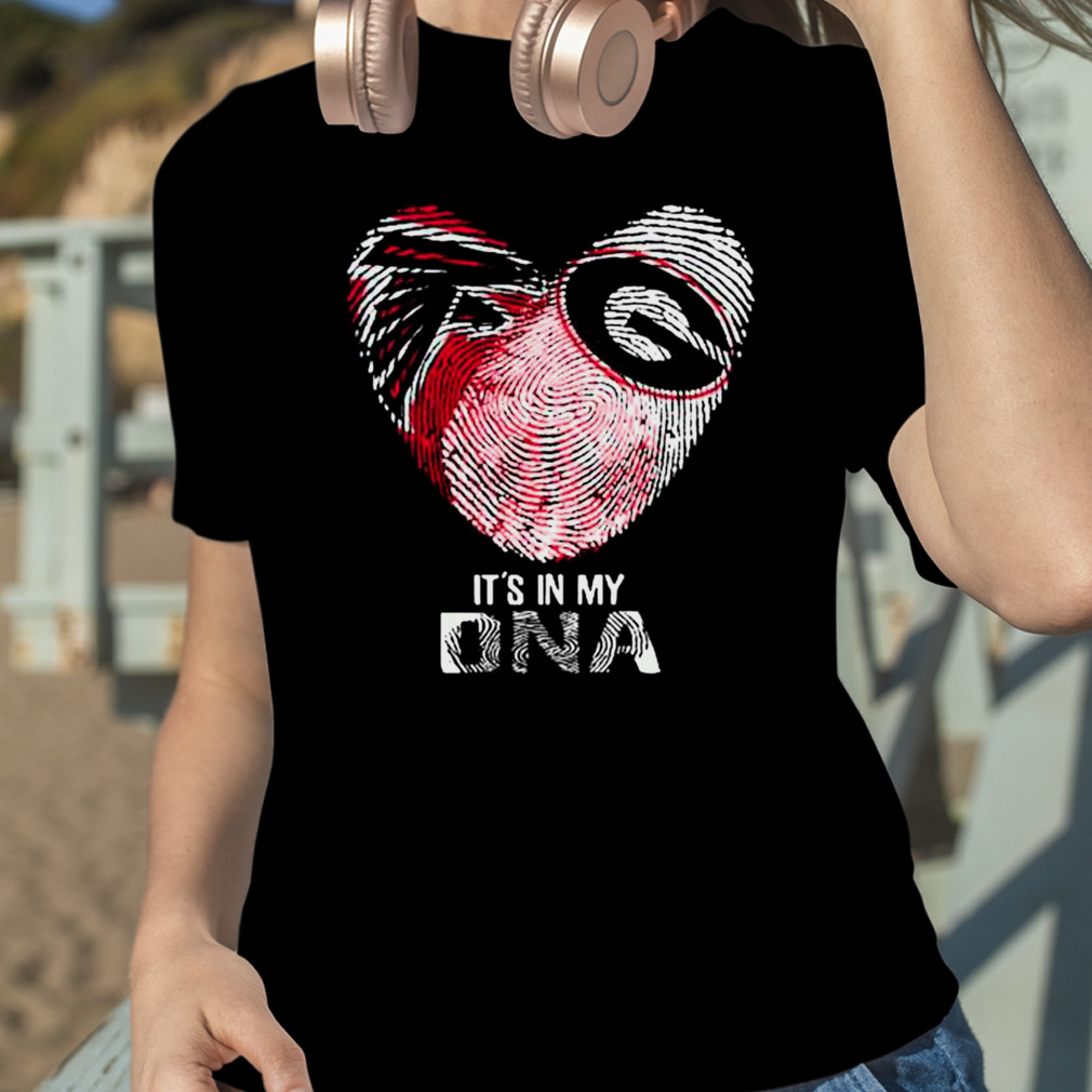 Atlanta Falcons And Georgia Bulldogs Heart It's In My DNA 2023