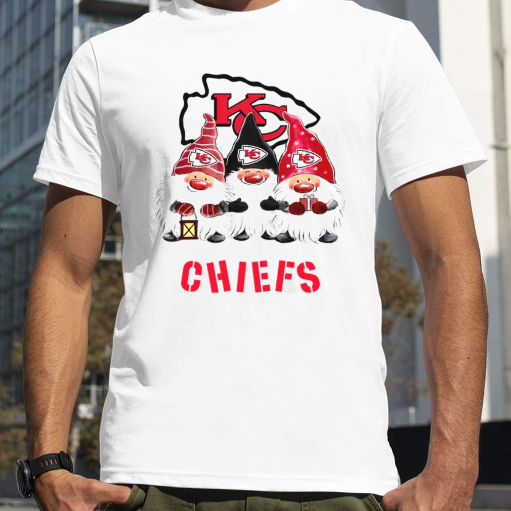 Gnomies Kansas City Chiefs Christmas Vintage Shirt - Peanutstee