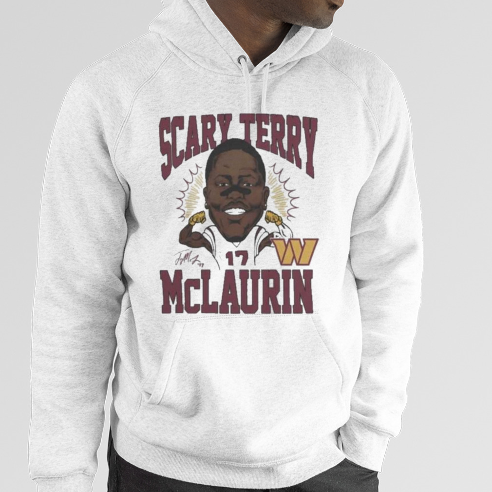 Washington football Terry McLaurin Cartoon caricature signature shirt,  hoodie, longsleeve tee, sweater