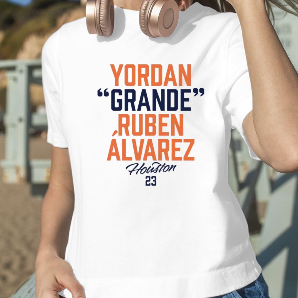 Houston Astros Yordan Grande Ruben Alvarez Shirt - Reallgraphics