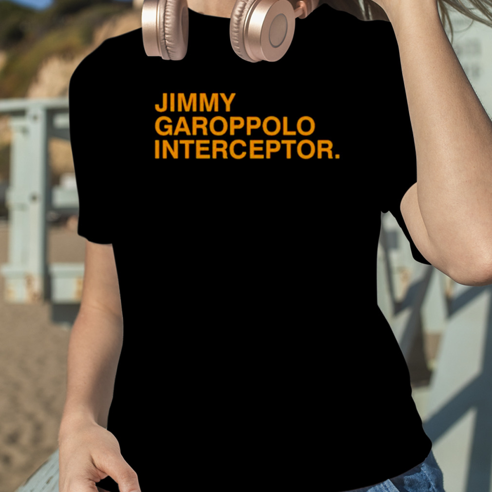 Jimmy Garoppolo Interceptor Shirt