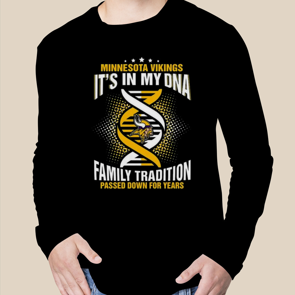 Minnesota Vikings It's In My DNA Shirt, Minnesota Vikings Shirt -  High-Quality Printed Brand