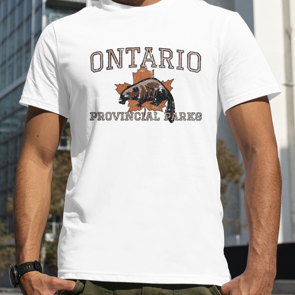 Ontario Parks Merch Ontario Parks Vintage Beaver T-shirt