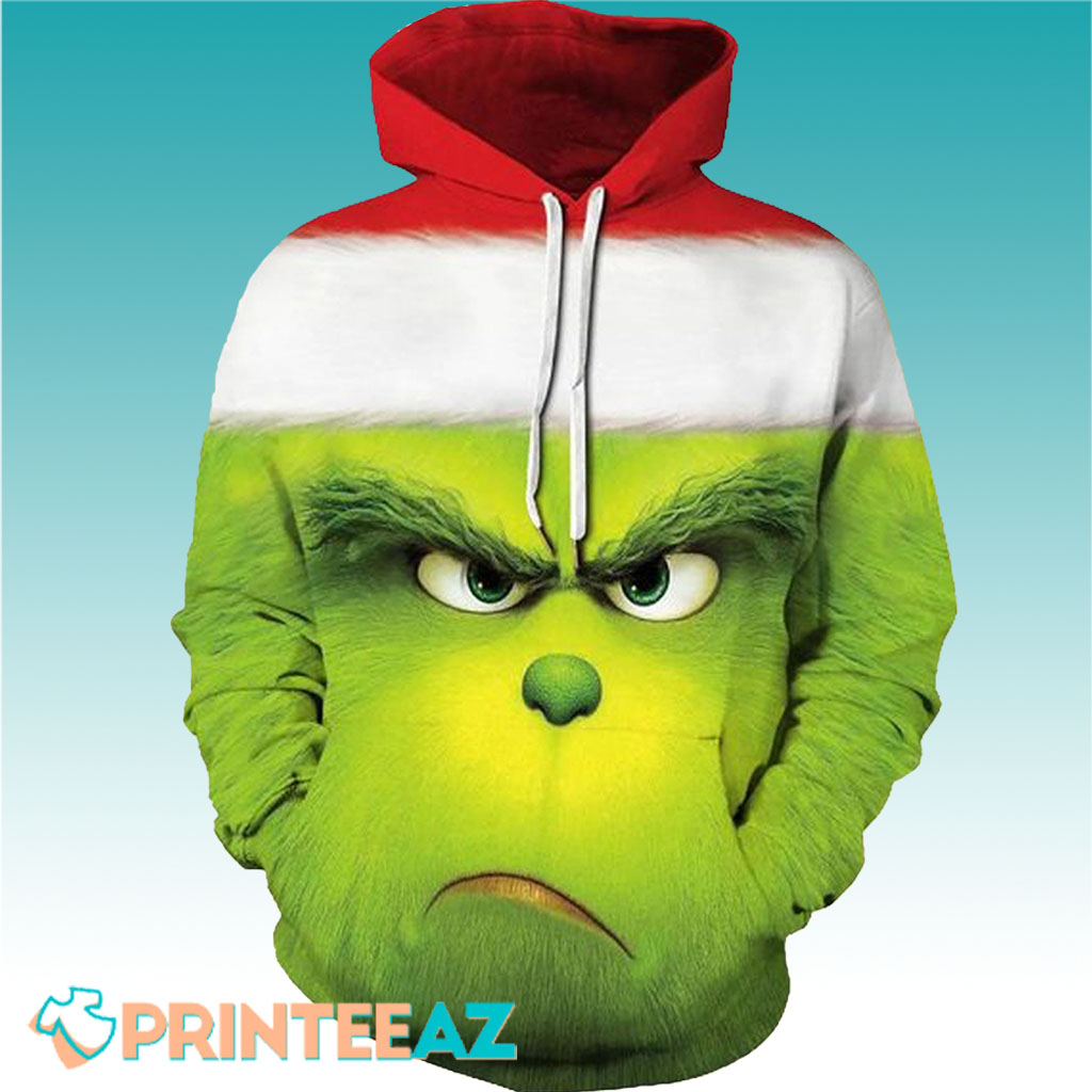 Grinch 3d outlet hoodie