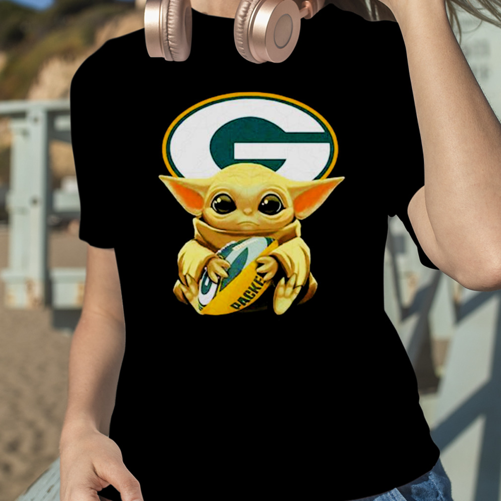 Green Bay Packers Baby Yoda Shirt