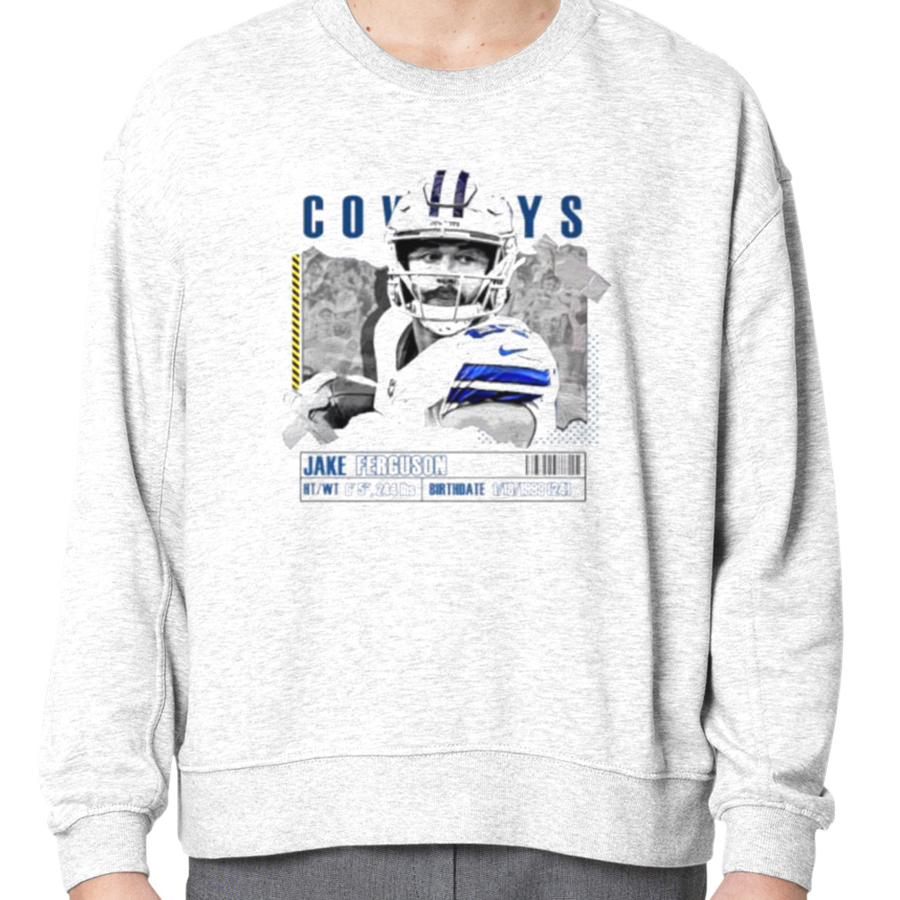 Dallas Cowboys football 87 Jake Ferguson player pose Us gift shirt, hoodie,  sweater, long sleeve and tank top