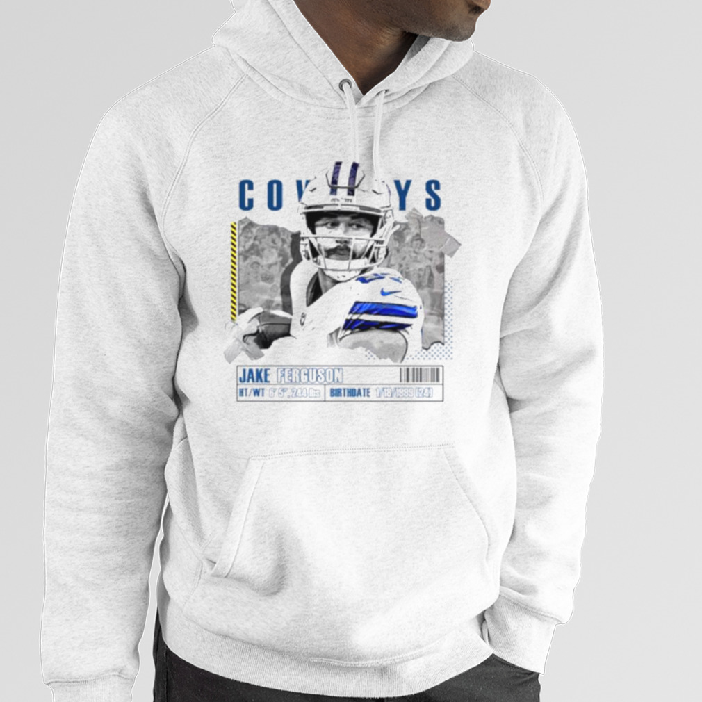 Jake Ferguson 87 Dallas Cowboys football player poster shirt, hoodie,  sweater, long sleeve and tank top