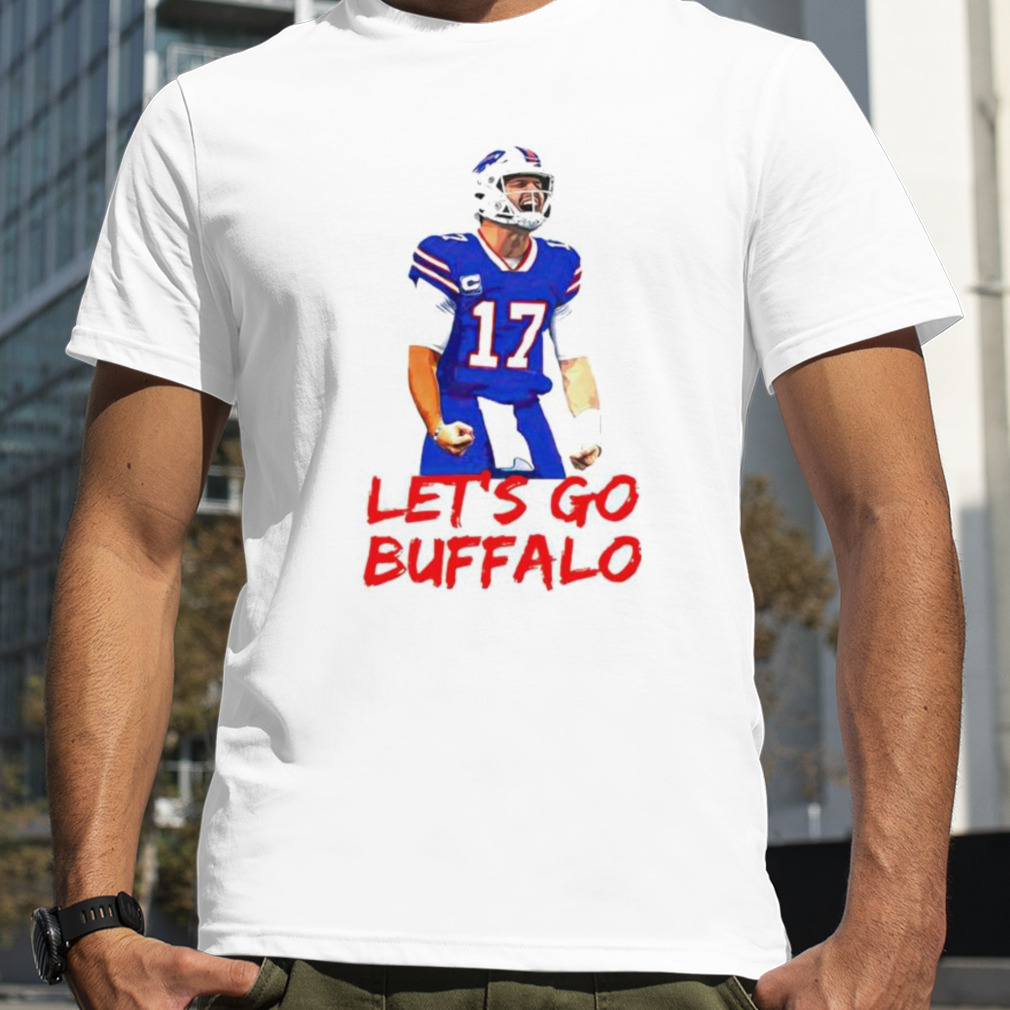 Josh Allen let’s go Buffalo Bills shirt