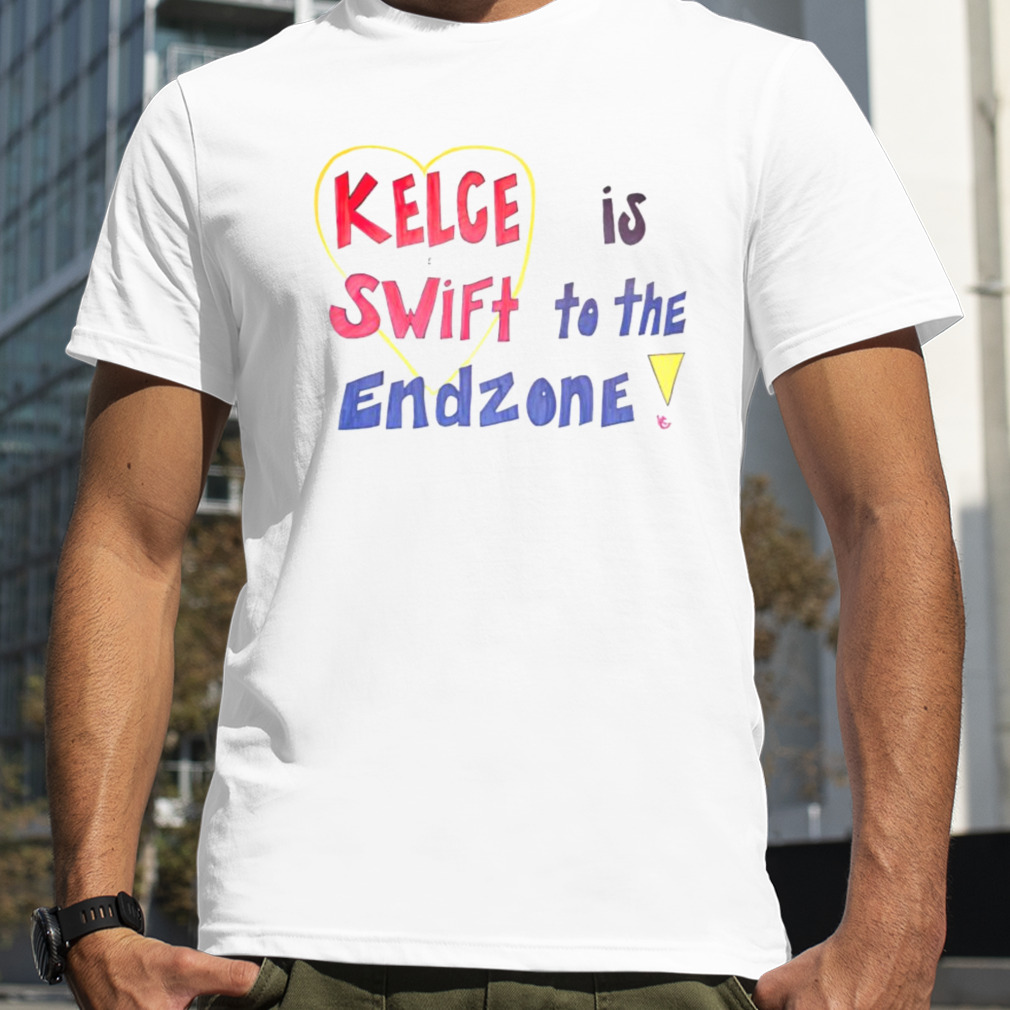 Kelce Swift is to the endzone shirt