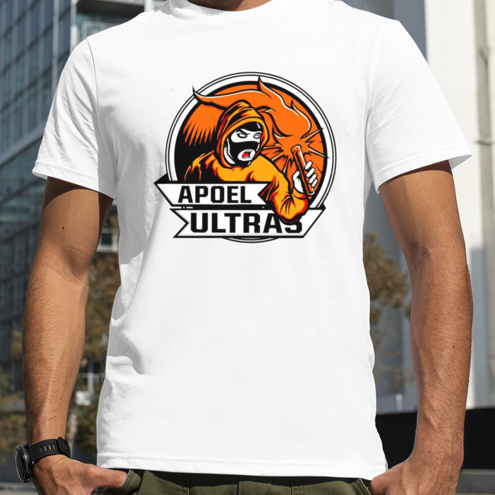 Orange Logo Apoel Ultras shirt
