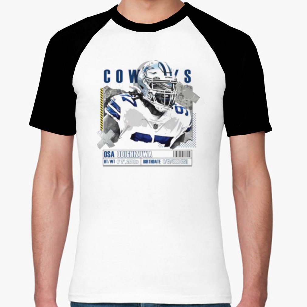 Osa Odighizuwa Dallas Cowboys Men's Black by Midnight Mascot T-Shirt 