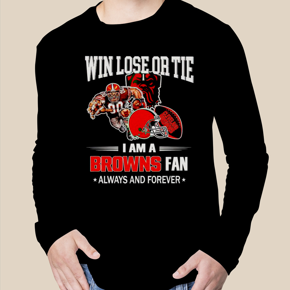 Cleveland Browns win lose or tie I am a Browns fan always and forever  ornament tree Decoration