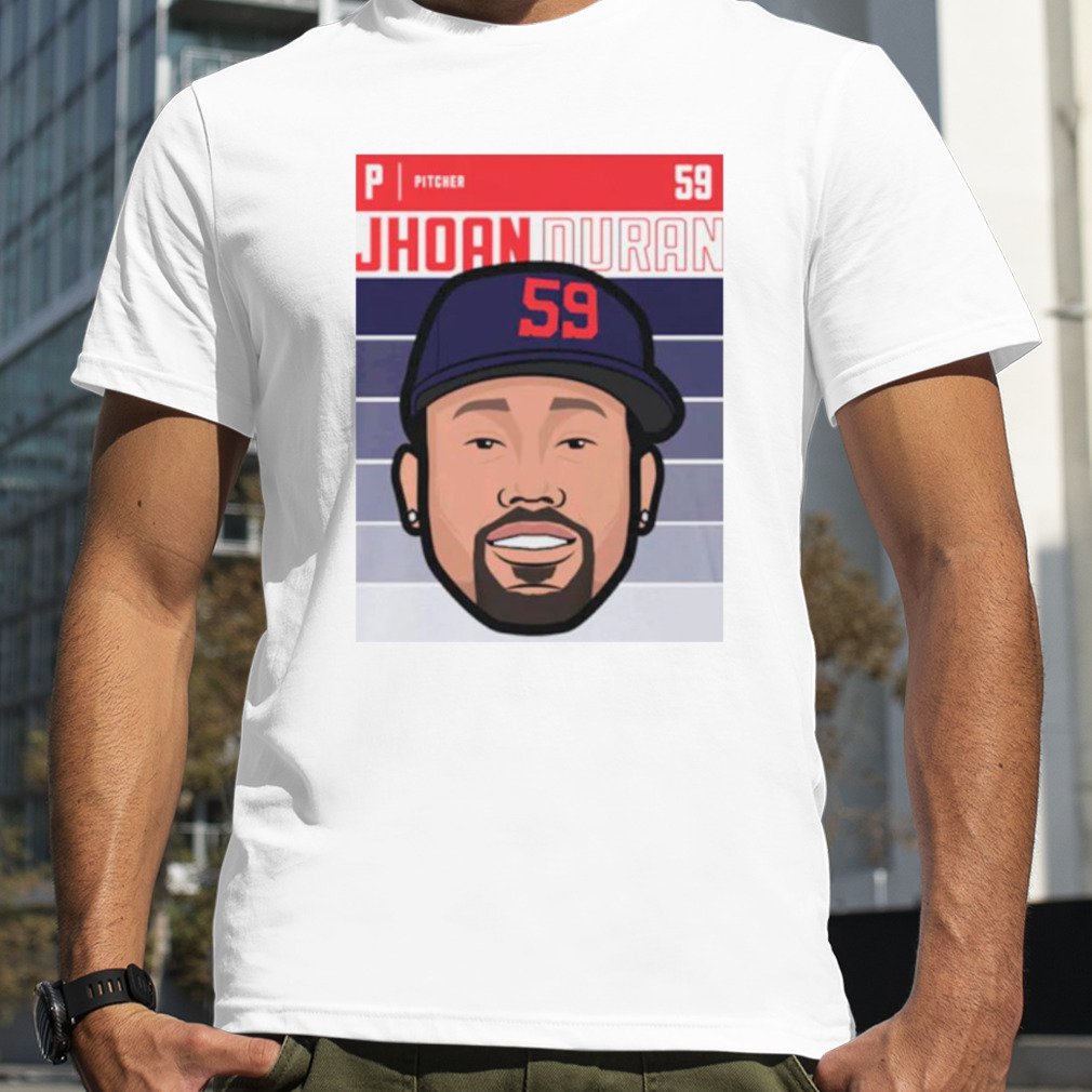 Jhoan Duran Minnesota Fade Baseball Shirt - Peanutstee