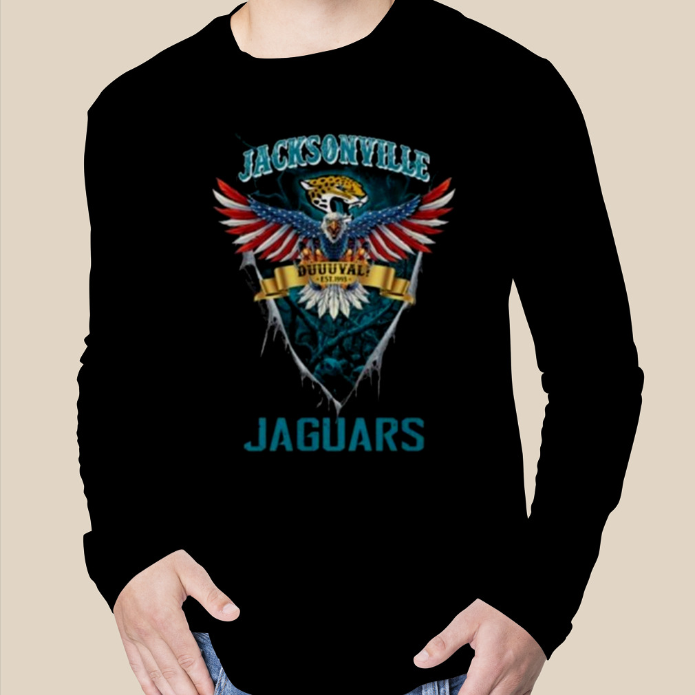 Nfl Us Eagle Duuuval Jacksonville Jaguars Shirt - Hersmiles