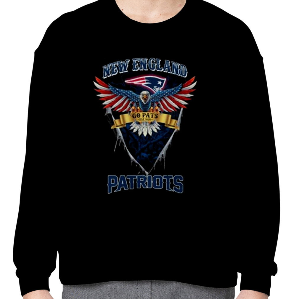 Nfl Us Eagle Go Pats New England Patriots Shirt - Peanutstee