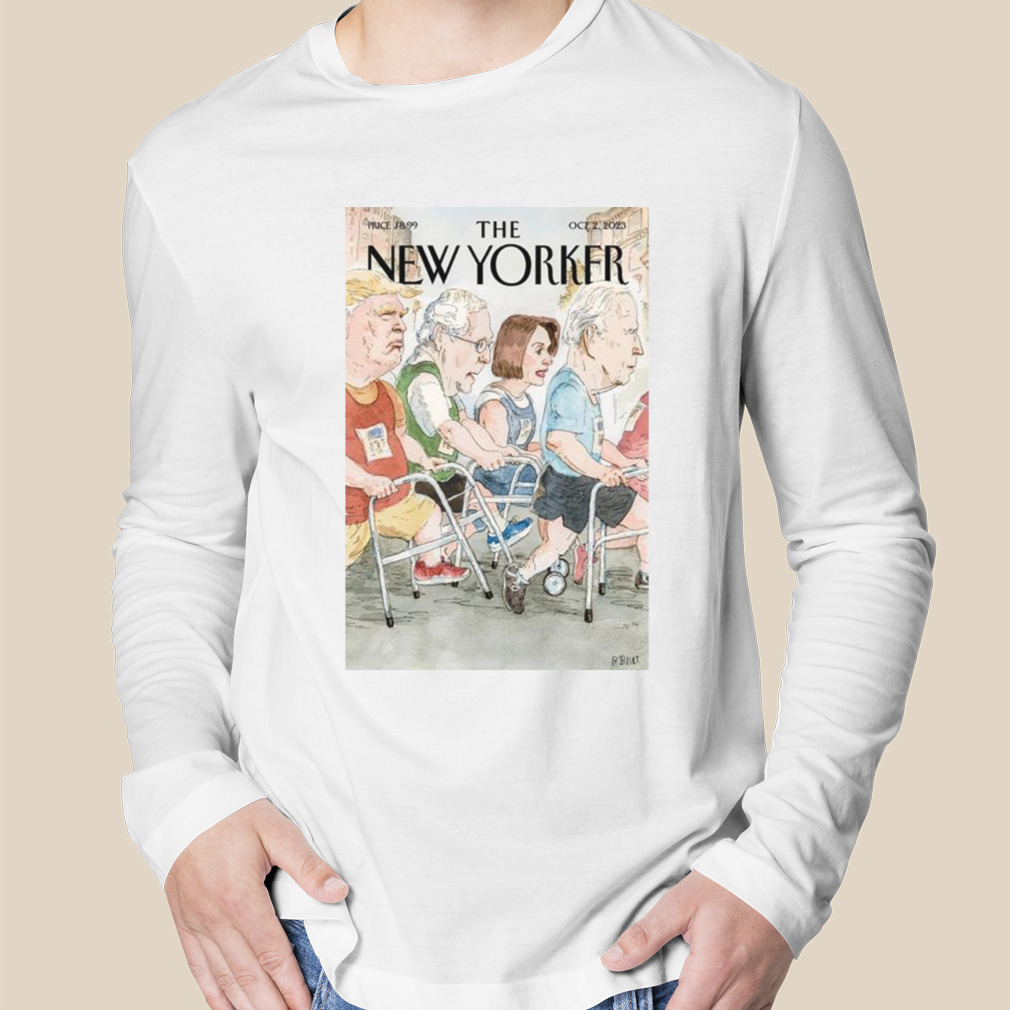 The New Yorker The Race For Office Oct 2 2023 Tshirt