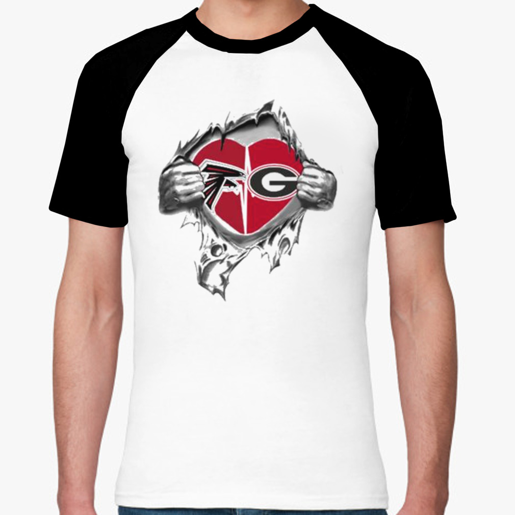 Blood Inside Me Atlanta Falcons And Georgia Bulldogs 2023 shirt