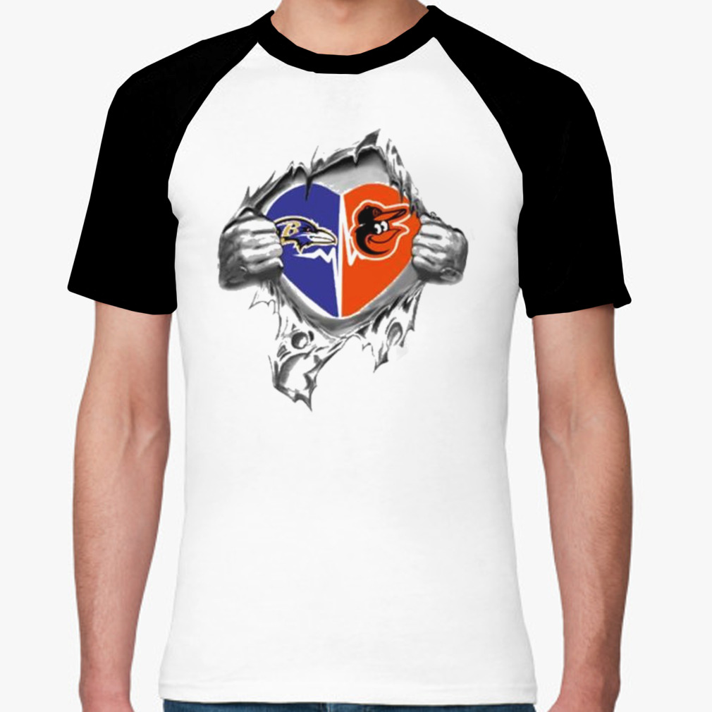 Blood Inside Me Baltimore Ravens And Baltimore Orioles 2023 Shirt