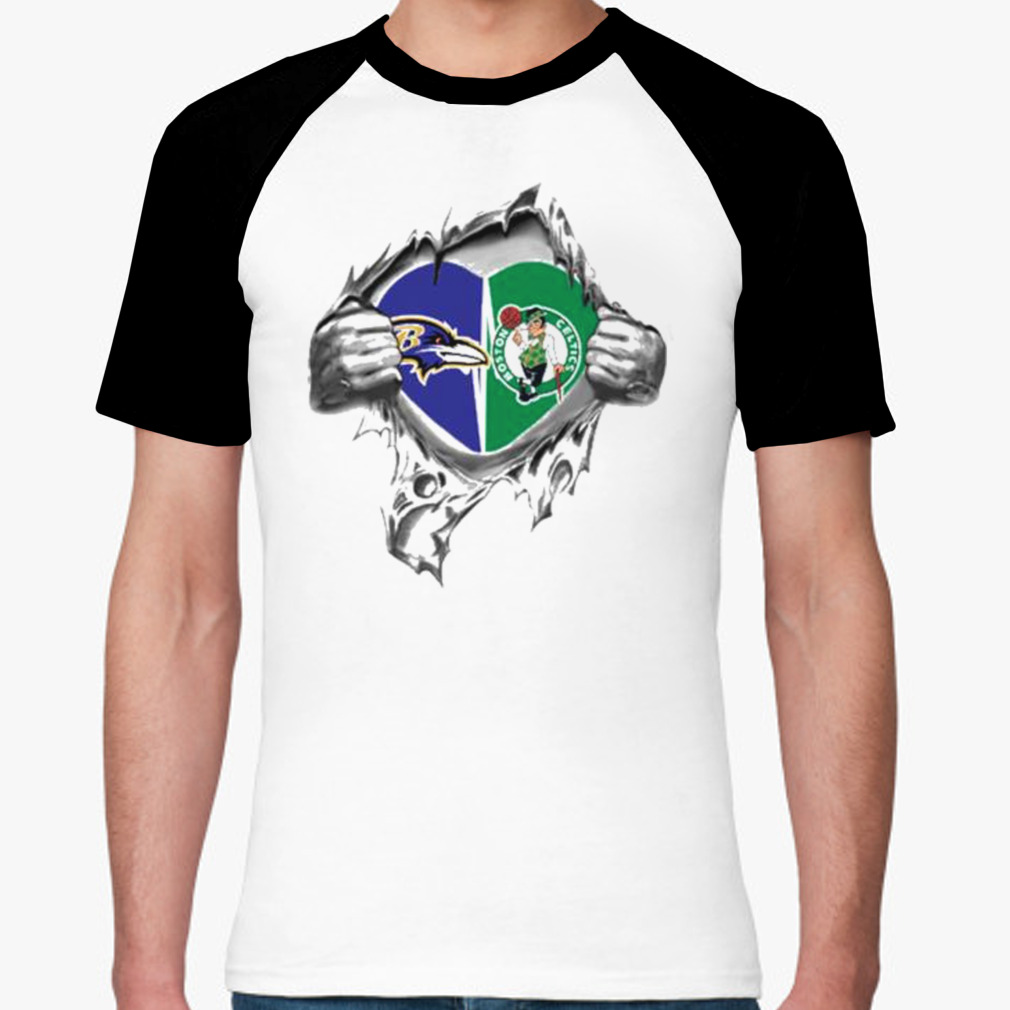 Blood Inside Me Baltimore Ravens And Boston Celtics 2023 shirt